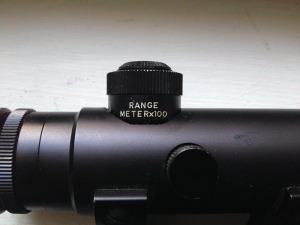 Early Armalite Scope Meters Inverted Post