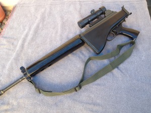 Costa Mesa AR-180 Left Side Folded