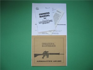 AR-180 Manual Package